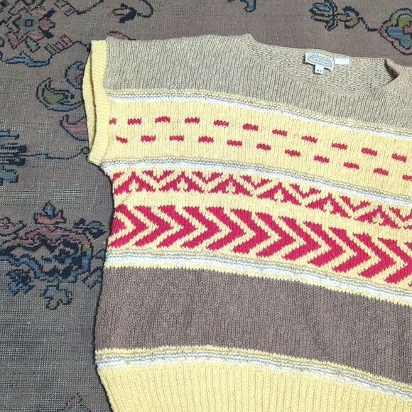 Villager Women's multi Jumper sweater vest - Picture 4 of 6